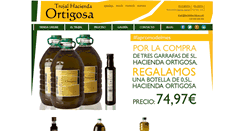Desktop Screenshot of haciendaortigosa.com