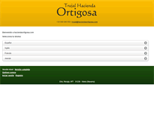 Tablet Screenshot of haciendaortigosa.com